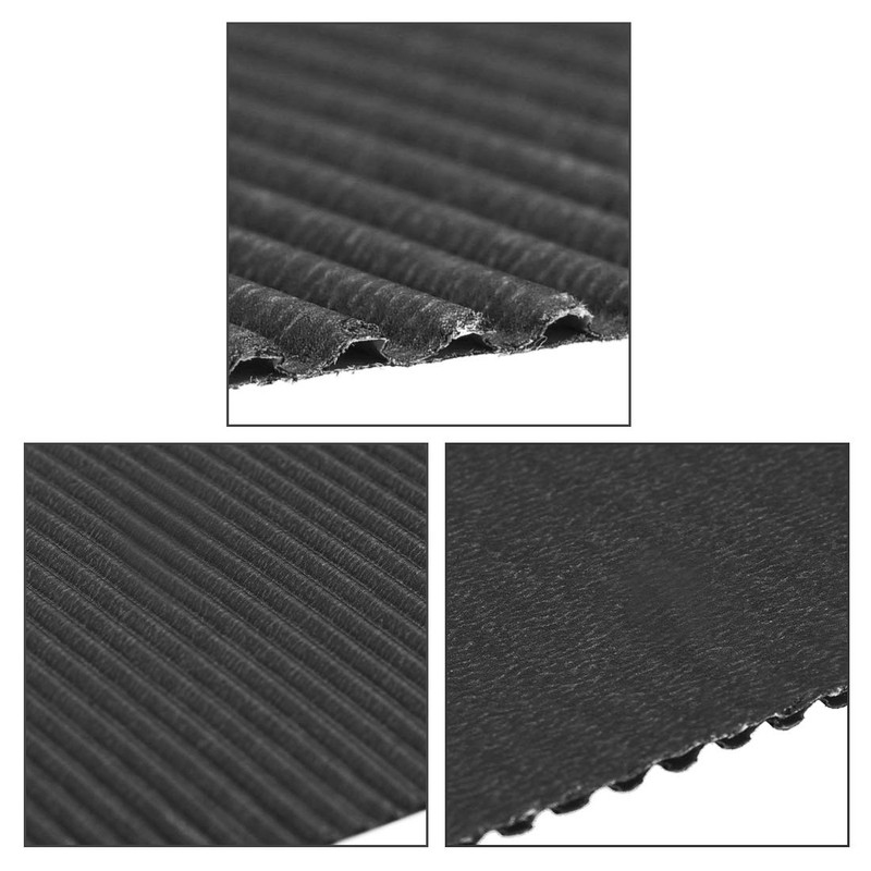 sourcing map 10pcs Corrugated Cardboard Paper Sheets,Black,7.87-inch x 11.84-inch,for Craft