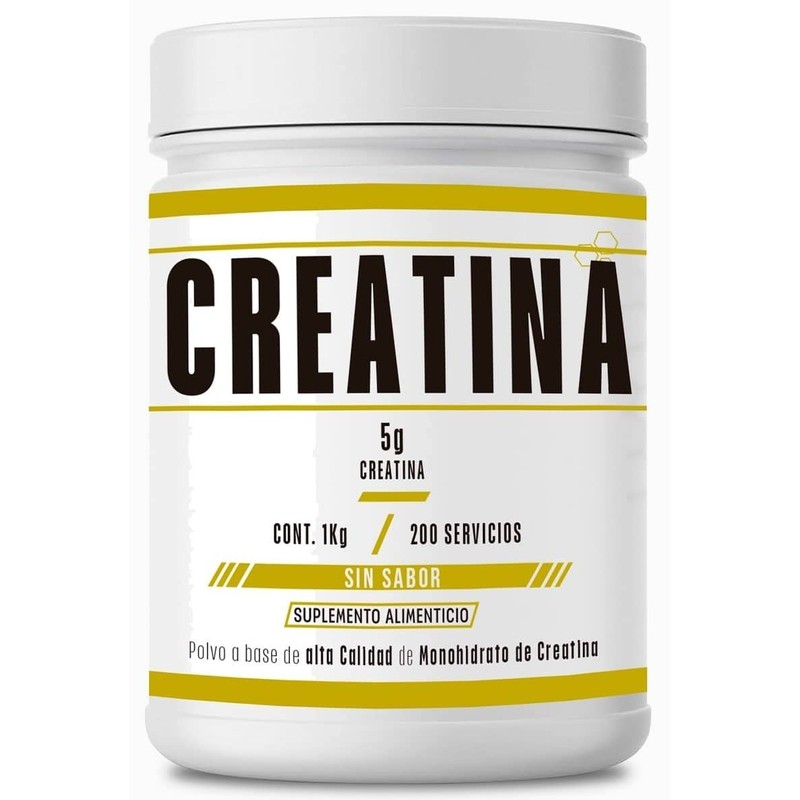 Creatina Monohidratada SD NUTRITION 1Kg/1000g 200 Servicios
