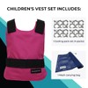 Glacier Tek Children's Cool Vest Personal Cooling, 59 Degrees for