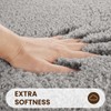 Tuocal Microfiber Thickened Bath Mat, Non Slip Super Absorbent Ultra