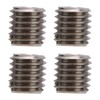10Pcs M5 Threaded Insert Kit Internal External Tooth Lock Nut