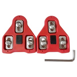 Lightweight Bike Cleats 9 Degree Float System Shock Pedal Three-Hole Bike Shoes Bike Pedal Anti-Skateboard,Indoor Cycling & Road Bike Bicycle Cleat Set