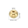 PATIKIL M3 x 0.5 Thread Cap Nuts Button 20 Pack