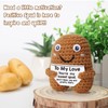 WEYON I Love You Gifts, Romantic & Naughty Crochet Potato
