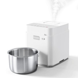Mifasol Stainless Steel Humidifier Warm Mist, 3.3L/0.87Gal Steam Humidifier Large Room for Home 1000 sq ft, Easy to Clean Healthy Humidifiers for Bedroom Baby Nursery Living Room Office