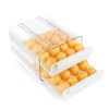 MXTIMWAN Egg Drawer Organiser, Stackable Egg Storage Boxes, Egg Box