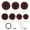 Nivofu Hair Donut Bun Maker Set, 7 Piezas Hair Bun