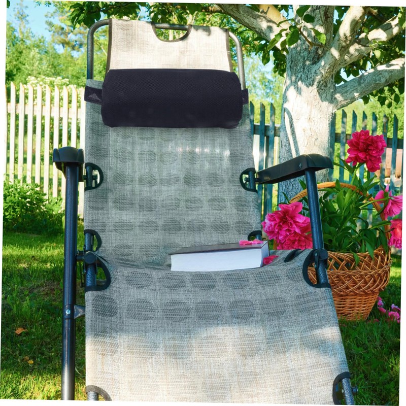 Levemolo Removable Beach Chair Headrest Pillow Support for Outdoor Chairs