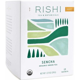 Rishi Tea Sencha Green Tea - 15 sachets