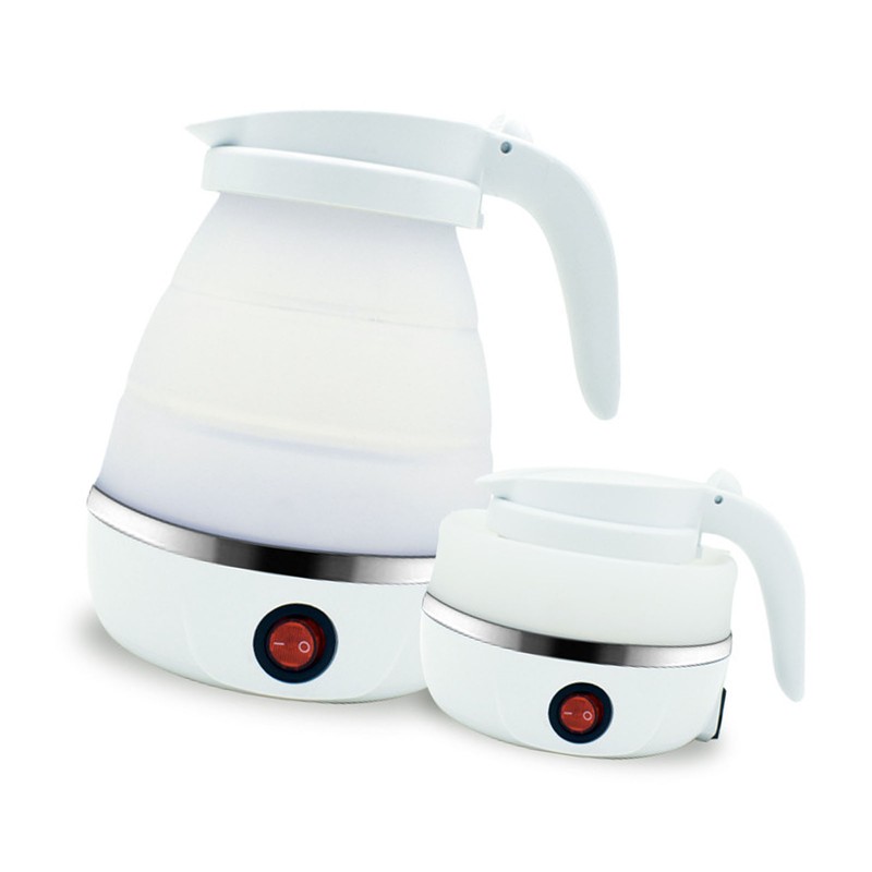 Portable Silicone Folding Travel Electric Kettle Collapsible Electric Kettle for