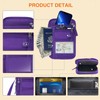 RFID Blocking Neck Wallet Small Crossbody Bag Travel Passport Holder
