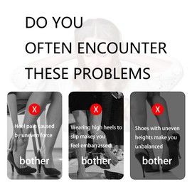 SooGree High Heel Protective Heel Caps, 8 Pairs Heel Tip Covers 4 Sizes High Heel Stoppers, Heel Covers Protectors for Heel Walking on Grass Soft Mud Gravel