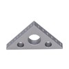 Aladeno Triangle Ruler, Aluminum Alloy Right Angle Ruler, 45/90 Degree,
