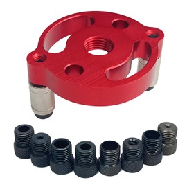 Socpuro Drill Guide, Vertical Drilling Guide, For Carpentry, Drilling, Positioning, Drill Stand, 0.8, 0.2, 0.2, 0.2, 0.2, 0.3, 0.3, 0.3, 0.3, 0.3, 0.3, 0.3, 0.3, 0.4, 0.39, 0.4 inches (2/3, 4, 5, 6, 8, 9, 10 mm), Dowel Hole Guide, Vertical Drilling, Electric Drill,