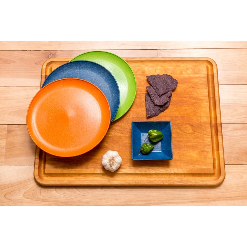 EVO - Platos de 25,4 cm, Blanco, 25.4 cm, 1