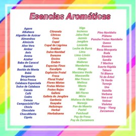 Esencia Aromatica 30ml Para Difusor Humidificador Jabón Vela                                                                                          