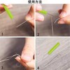 針糸通し器 4個セット ロープ通し器 針糸通しツール 便利なカバー付き ひも通し器 裁縫道具 手芸用 簡単糸通し DIY