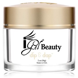 iGel - 100% Pure Nail Acrylic/ Dipping Powder - Dip & Dap Collection (DD164 - Winter White)