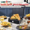 Vivicreate 5 in 1 Contact Grill, Stainless Steel Panini Press,