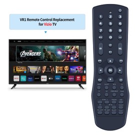 PZL VR1 Replacement for Vizio TV Remote Control VW22L VW26L VA22LF VS42LF VS42LFHDTV10A VU42L VA19L VA220E HDTV10T L42 VA190E VW26LHDTV10F VW26LHDTV20F VA22L HDTV10A HDTV10F HDTV20F L32 L37