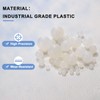 sourcing map 300pcs PP Plastic Bearing Balls 10mm Solid Plastic