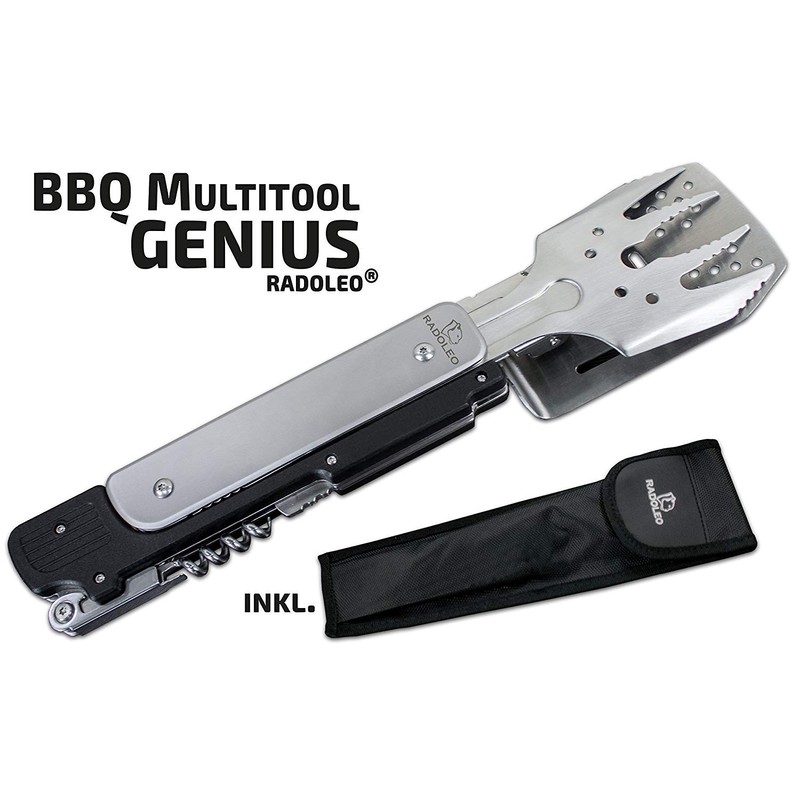 RADOLEO® Barbecue Multi Tool | Barbecue Cutlery | 6 Barbecue