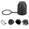 X AUTOHAUX 2 Pcs Universal Trailer Hitch Ball Cover with
