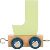 small foot Letters Train Polar J, Wood, Custom combinable Wooden