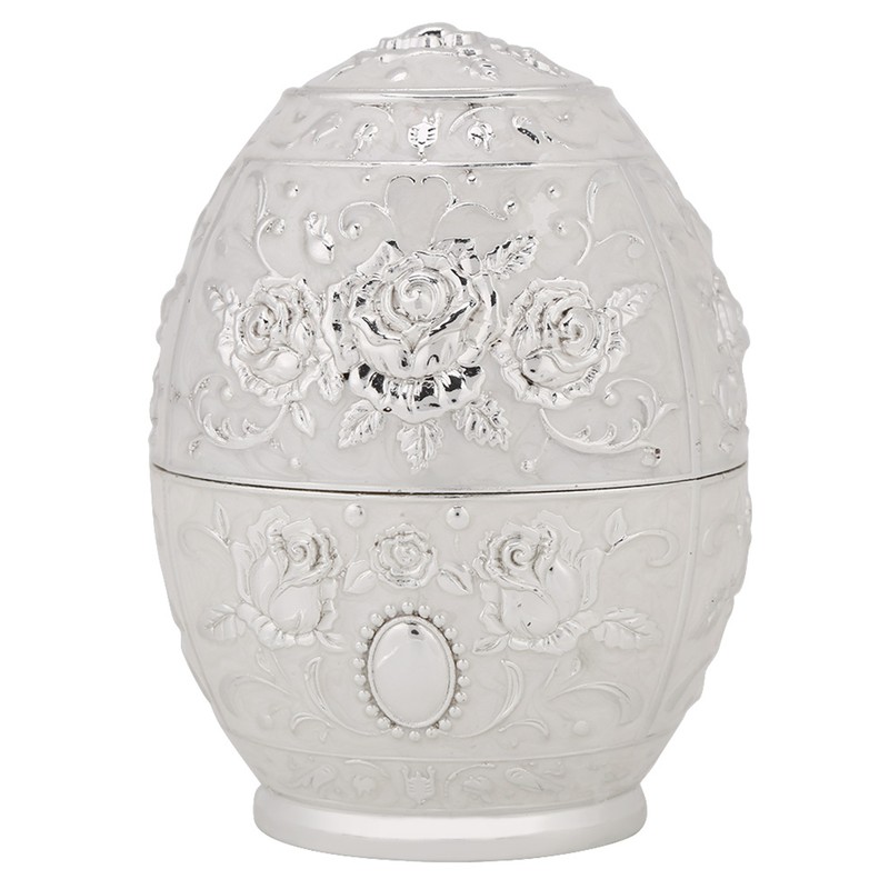 Metal Zinc Alloy Toothpick Holder Flower Pattern Hand Press Toothpick