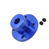 Boxonly Shaft Coupling 6mm Bore Coupler Connector Joint Motor Accessories