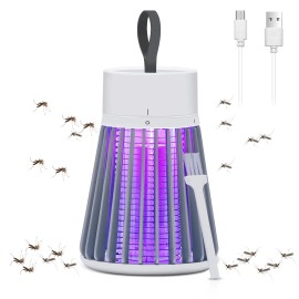 Yooyhhome New Bug Zapper for Home and Camping Mosquito with Safety Grid Cordless Fly Trap