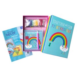 BOX CANDIY Totally Deco Rainbow Diamond Dazzling Gems Art Set in Keepsake Box to Make and Display