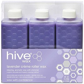 Hive 6pcs Refill Roller Depilatory Roll on Wax Cartridges Lavender Shimmer Creme Wax 80g CODE: HOB6612
