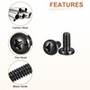 DTGN M6x12mm Pan Head Machine Screws, 20Pcs M6 Phillips Drive,