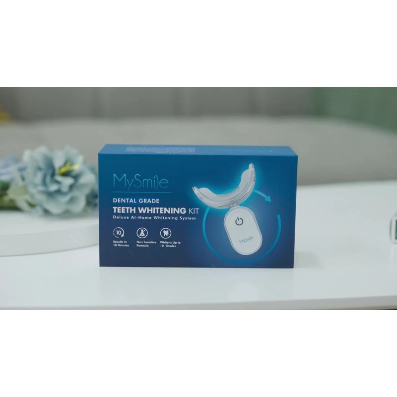 MySmile 2Pack Pro Teeth Whitening Kit with 28-LED Light Tray