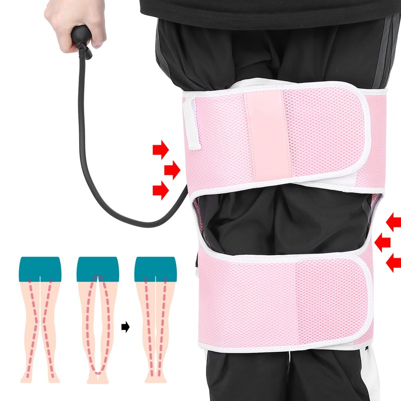 Inflatable Leg Correction Belt Adjustable Breathable O/X Leg Straightening Correction