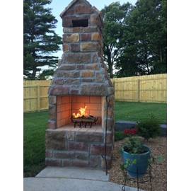 Rocky Mountain Goods Fireplace Grate with Ember Retainer - 1/2” Heavy Duty Cast Iron -Heat Treated for Hottest Fires - Retainer for Cleaner More efficient fire - Weld has (18")