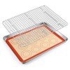 TeamFar Baking Sheet, 16’’ x 12’’ x 1’’ Stainless Steel