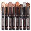 LANGMANNI 8Pcs Eyeshadow Stick Gift Set,Soft Smooth Cream With Matte