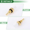 Motoforti Engine Coolant Temperature Sensor No.37870MGSD31 Water Temperature Sensor for