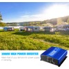 Kinverch 750W Continuous/1500W Peak Power Inverter DC 12V to 110V