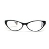 Calabria Emily - anteojos de lectura, Blue & Black Plaid,