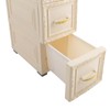 ILWorkTLs 6 Tier Bathroom Floor Cabinet, Vertical Storage with Wheel,