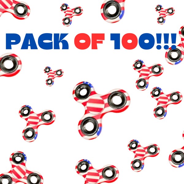 trendy toys Perfect Spinner Flag USA Toy Stress Reducer Ball