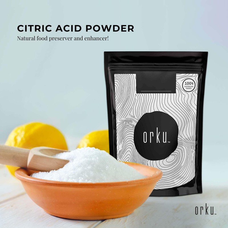 100g Citric Acid Powder - Food Grade Anhydrous GMO Free