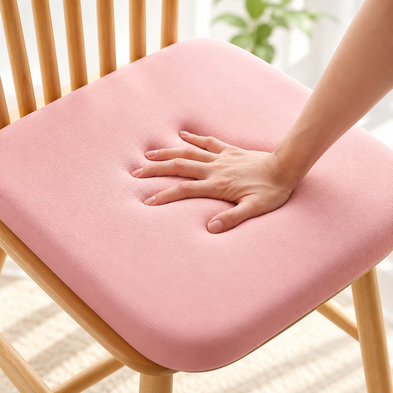 Memory Foam Seat Cushion for Long Sitting – Soft Padded