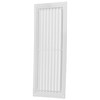130 x 300 mm White Plastic Ventilation Grille – Exhaust