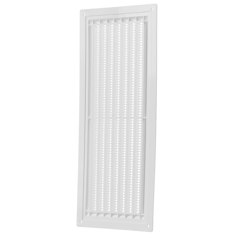 130 x 300 mm White Plastic Ventilation Grille – Exhaust