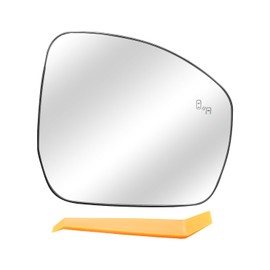Right Passenger Side Heated Mirror Glass Fit for Land Rover Discovery 2017-2022 Range Rover 2013-2022 Range Rover Sport 2014-2022, RH Rear View Mirror Glass Lens with Blind Spot Detection