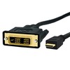 BIGtec 0.5 M Mini HDMI/DVI Cable/Gold-Plated Adapter - Plug To
